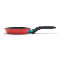 Sarten de Acero de 5 Pulgadas de Color Rojo TIPS XLL-015
