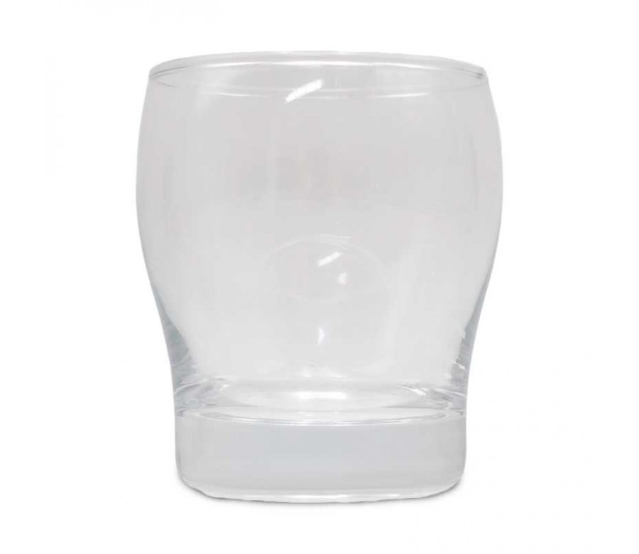 Vaso de Vidrio de 270 Mililitros, Set de 6 Unidades VETRO DHD-019TR/HJ