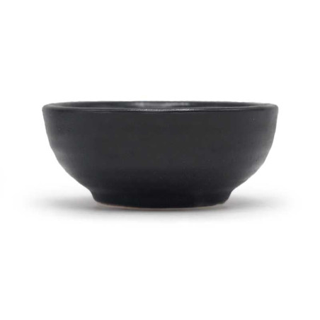Bowl de Ceramica de 7.5 Centimetros de Color Negro TIPS QJC-028BK