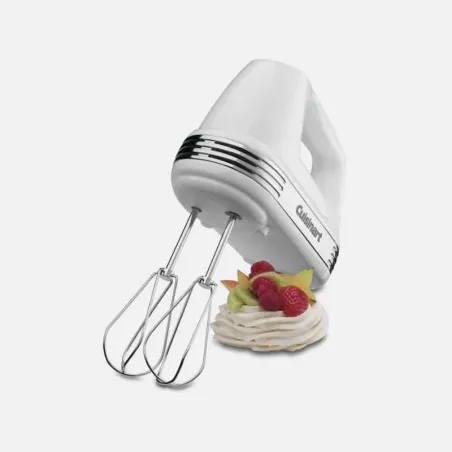 Batidora de Mano CUISINART HM-70 Blanca, 7 Velocidades, Cromo Elegante CUISINART HM-70