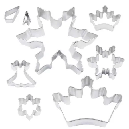 Cortador para Galletas Navidenas Surtidas, Set de 8 Unidades R Y M 5118
