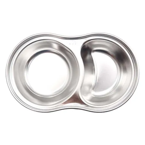 Plato Salsero Doble de Acero Inoxidable TIPS SSC-046