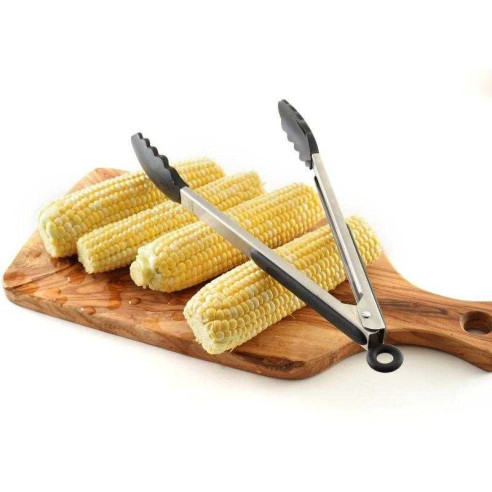 Pinzas De Barbacoa De Acero Inoxidable Para El Hogar Pinzas De Comida Pescado Frito Pinzas De Pescado A La Parrilla Pinzas Para Freu00edr Filetes Herramientas De Cocina, , large