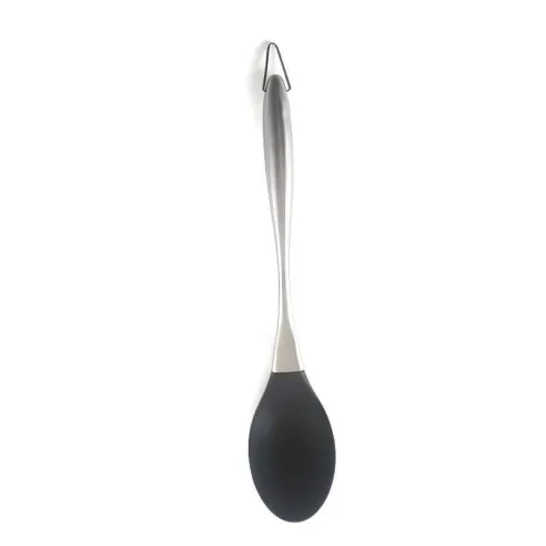 Cuchara Solida con Mango de Acero Inoxidable de 13.75 Pulgadas NORPRO 1335