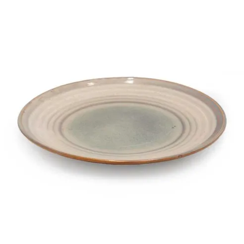 Plato Redondo Malinas de Ceramica de 10.6 Pulgadas MASTER CHEF AZ174-1