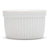 Ramekin Redondo Turin de Ceramica de 3.5 x 2.1 Pulgadas MASTER CHEF WT095