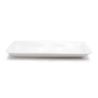 Plato Rectangular Turin de Ceramica de 17.3 x 8.2 x 1.5 Pulgadas  MASTER CHEF WT1236