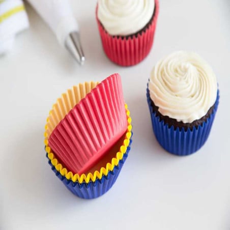 Capsulas para Cupcakes de Color Multicolor, Paquete de 75 Unidades FOX RUN BRANDS 6903
