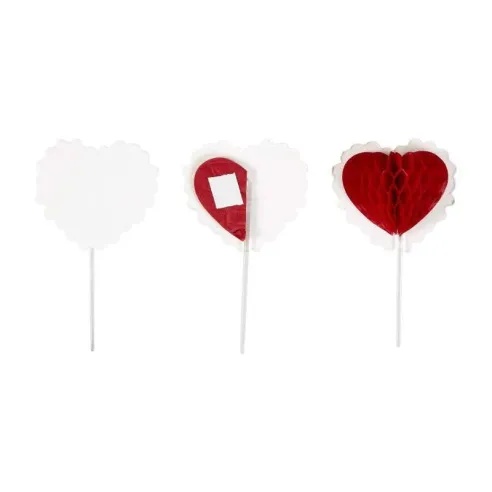 Pin para Cupcakes de Corazones de 12 Unidades wilton 2113-4156