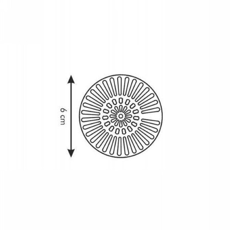 Pascon de Acero Inoxidable para Fregadero de 6 Centimetros TESCOMA 115206