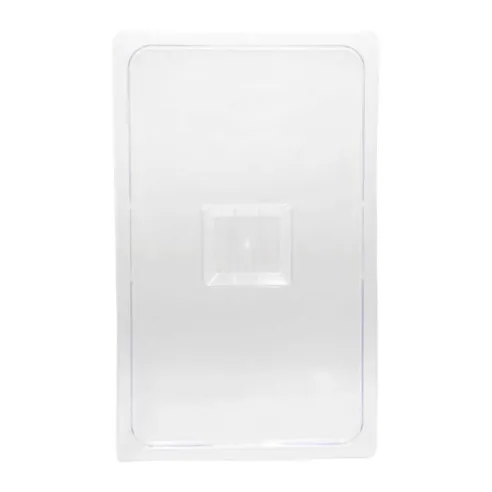 Tapa para Bandeja Solida Transparente de Policarbonato de 1/1 Pulgadas MASTER CHEF LS001