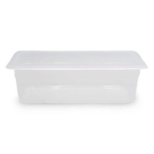 Bandeja Transparente de Polipropileno de 1/3 x 4 Pulgadas MASTER CHEF 2134P