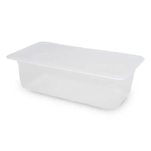 Bandeja Transparente de Polipropileno de 1/3 x 4 Pulgadas MASTER CHEF 2134P