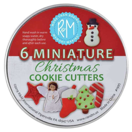 Cortador para Galletas Navidenas Mini Snowflame, Set de 6 Unidades R Y M 1995