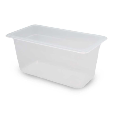 Bandeja Transparente de Polipropileno de 1/3 x 6 Pulgadas MASTER CHEF 2136P