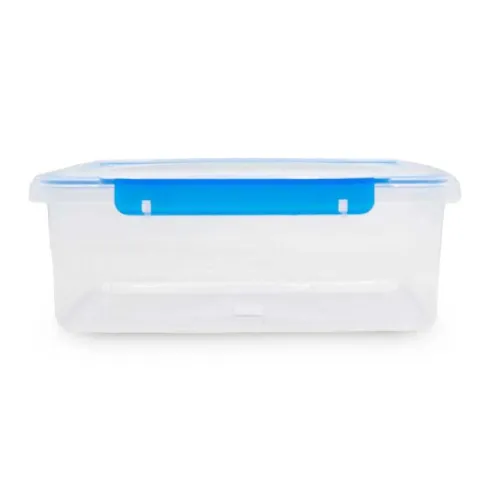 Contenedor Hermetico de Polipropileno Rectangular de 27.5 x 18.3 x 10 Centimetros para 3.1 Litros MASTER CHEF 504(804)