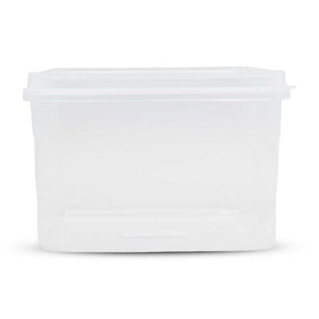 Contenedor Hermetico Cuadrado de Polipropileno para 1.6 Litros de 14.8 x 14.8 x 9.8 Centimetros MASTER CHEF 802(A-6)