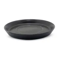 Plato Taza de Porcelana 12.5 Centimetros Negro Mate ARNI C0984-25 2