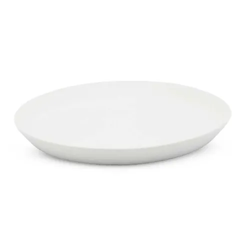 Plato Redondo de Porcelana 10.5 Pulgadas Blanco Mate ARNI C0973-01