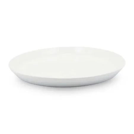 Plato Redondo de Porcelana 8.5 Pulgadas Blanco ARNI C0972