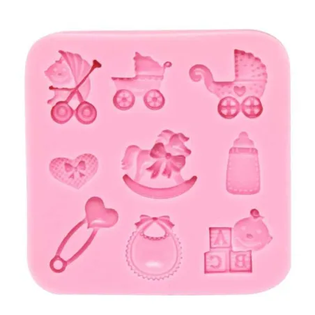 Molde de Silicon Figuras de Baby Shower MASTER CHEF 0760313