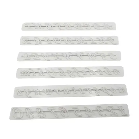 Marcador para Fondant del Abecederario y Numerico 2 MASTER CHEF 0760603
