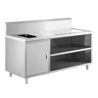 Gabinete con Repisa y Puerta de 60 x 30 x 35 Pulgadas QUANTUM PRO CAB-60