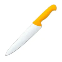 Cuchillo Carnicero de 12 Pulgadas de Color Amarillo  CUTLERY PRO KB-2203-300-YL101-CP-CP