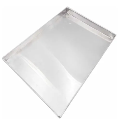 Bandeja Rectangular de Aluminio de 20 x 32 x 2.5 Centimetros TIPS BANDEJA #3