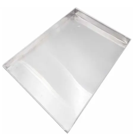 Bandeja Rectangular de Aluminio de 20 x 32 x 2.5 Centimetros TIPS BANDEJA #3