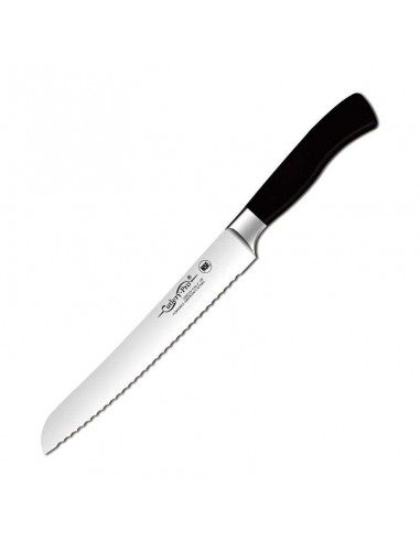 Cuchillo Forjado para Pan de 9 Pulgadas de Color Negro CUTLERY PRO FB-8855-230-BK201-CP-CP