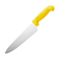 Cuchillo de Cocinero de 10 Pulgadas de Color Amarillo CUTLERY PRO KB-2201-250-YL101-CP-CP
