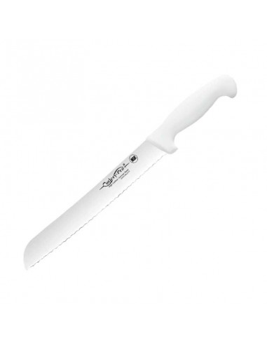 Cuchillo de Pan de 8 Pulgadas con Mango de Color Blanco CUTLERY PRO KB-2255-200-WH101-CP-CP