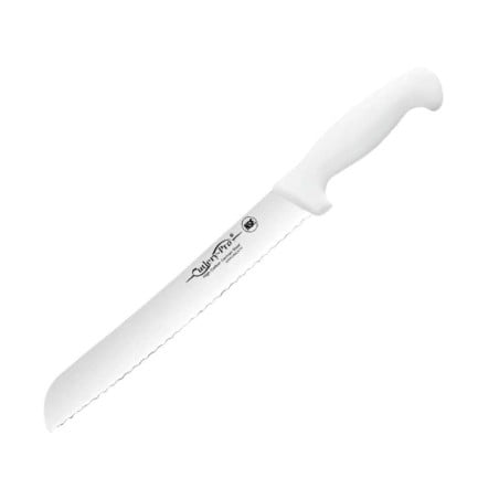 Cuchillo de Pan de 8 Pulgadas con Mango de Color Blanco CUTLERY PRO KB-2255-200-WH101-CP-CP