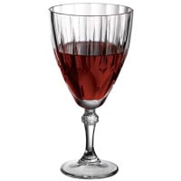 Copa de Vino Diamond de Color Rojo de 300 Mililitros PASABAHCE 44777