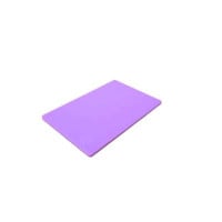 Tabla de Picar de Polietileno de 18 x 12 x 1/2 Pulgadas de Color Morado THUNDER PLCB181205PP