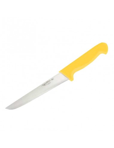 Cuchillo para Desollar de 8 Pulgadas con Mango de Color Amarillo CUTLERY PRO KB-2268-200-YL101-CP-CP