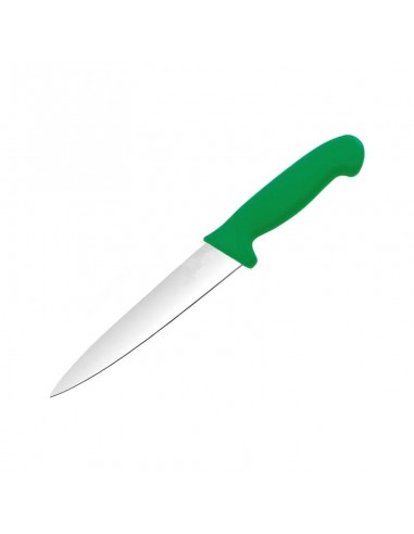 Cuchillo Utilitario de 6 Pulgadas con Mango de Color Verde CUTLERY PRO KB-2205-150-GR101-CP-CP