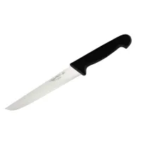 Cuchillo para Desollar de 8 Pulgadas con Mango de Color Negro CUTLERY PRO KB-2268-200-BK101-CP-CP