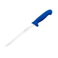 Cuchillo para Deshuesar de Hoja Delgada de 8 Pulgadas con Mango de Color Azul CUTLERY PRO KB-2208-200-BL101-CP-CP