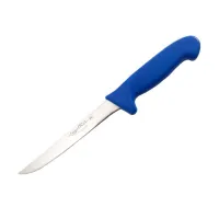 Cuchillo para Deshuesar de Hoja Delgada Recta de 6 Pulgadas con Mango de Color Azul CUTLERY PRO KB-2208-150A-BL101-CP-CP