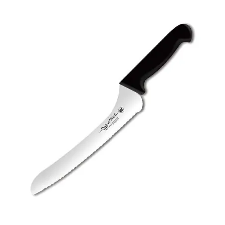 Cuchillo de Pan de 9 Pulgadas con Mango de Color Negro CUTLERY PRO KB-2255-230FS-BK101-CP-CP