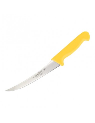 Cuchillo para Deshuesar de Hoja Delgada de 6 Pulgadas con Mango de Color Amarillo CUTLERY PRO KB-2258-150-YL101-CP-CP