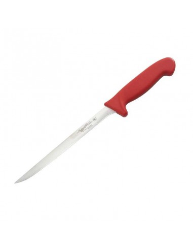 Cuchillo para Deshuesar de Hoja Delgada de 8 Pulgadas con Mango de Color Rojo CUTLERY PRO KB-2208-200-RD101-CP-CP