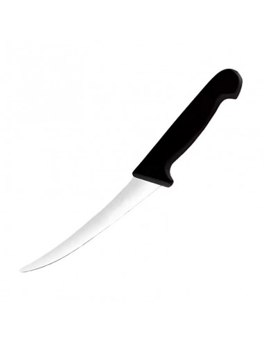 Cuchillo para Deshuesar de Hoja Delgada de 6 Pulgadas con Mango de Color Negro CUTLERY PRO KB-2258-150-BK101-CP-CP