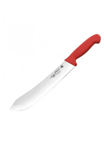 Cuchillo Carnicero de 12 Pulgadas con Mango de Color Rojo CUTLERY PRO KB-2203-300-RD101-CP-CP