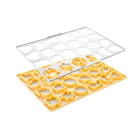 Cortador de Galletas de Plastico de 24 Cavidades TIPS ZNP-139