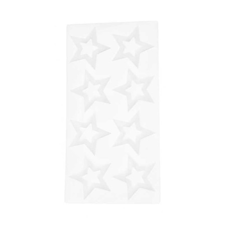 Molde de Silicon de Estrellas de 8 Cavidades TIPS ZNP-086