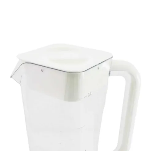 Pichel Cuadrado de Plastico Transparente de 1300 Mililitros MASTER CHEF Z0002
