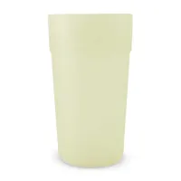 Vaso Tumbler de Polipropileno de 600 Mililitros Color Amarillo MASTER CHEF F0600APC